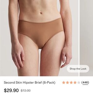 Quince Second Skin Hipster Brief - BLACK